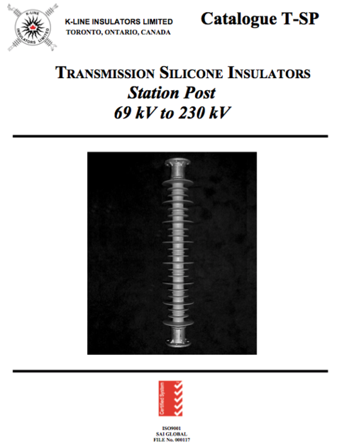 Transmission Station Post Insulators