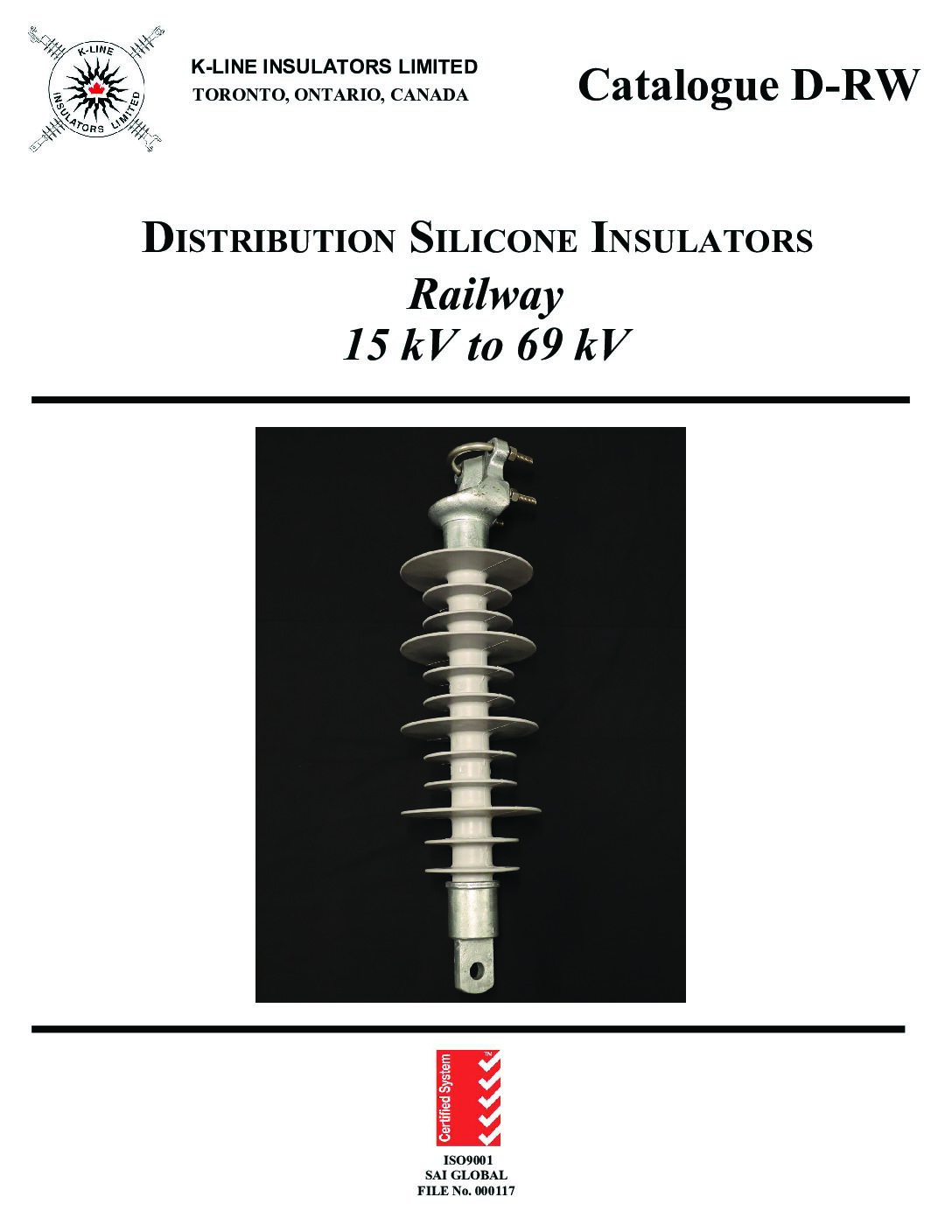 Distribution Railway Insulator