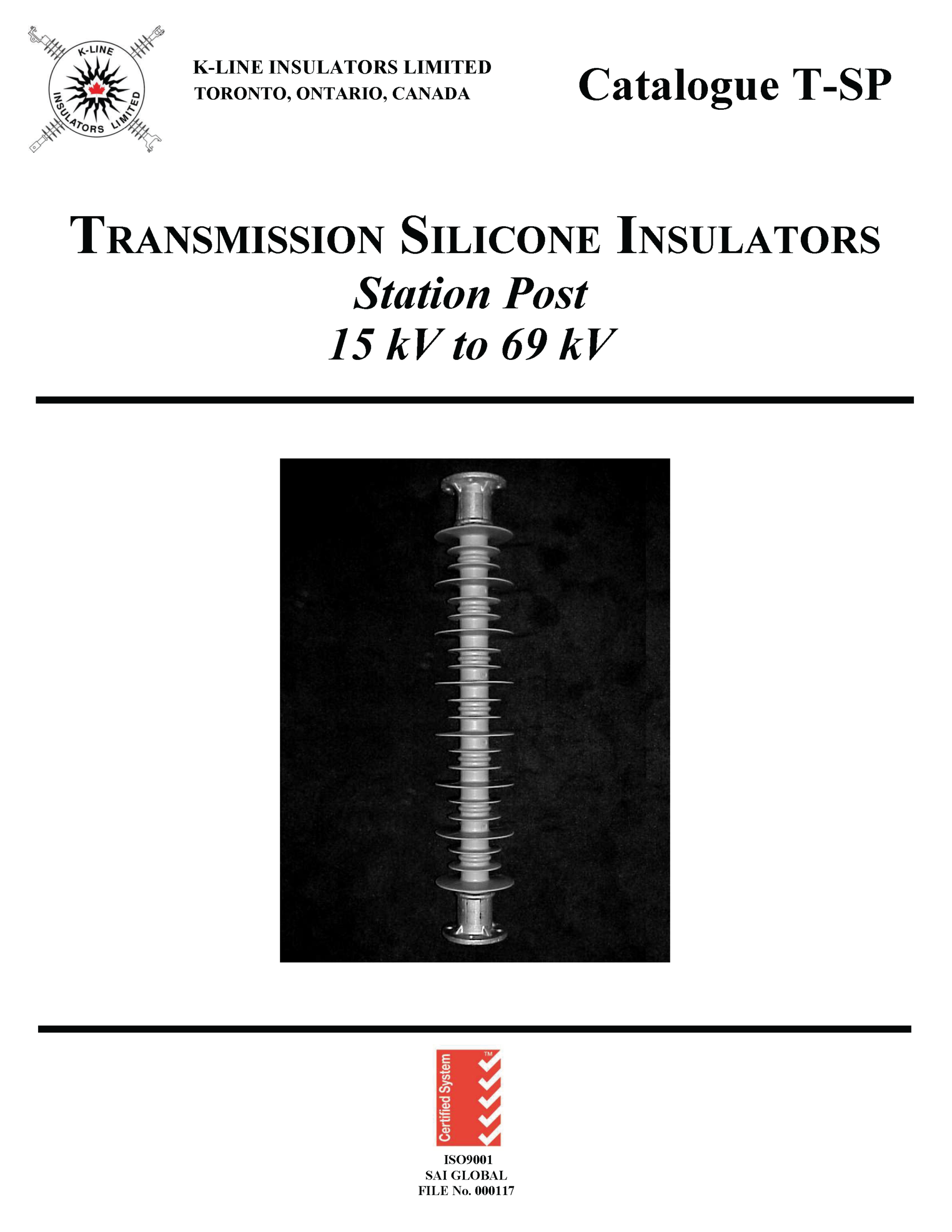Transmission Station Post Insulators